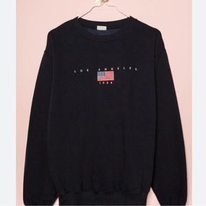 Brandy Melville los angeles 1984 crewneck